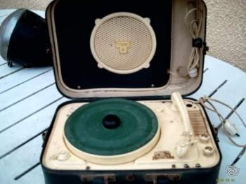 TOURNE DISQUE À lampes pick up Philips Multigroove EUR 49,99 - FR